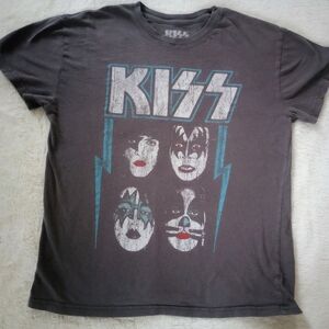 KISS Kids Graphic T-Shirt - Gray